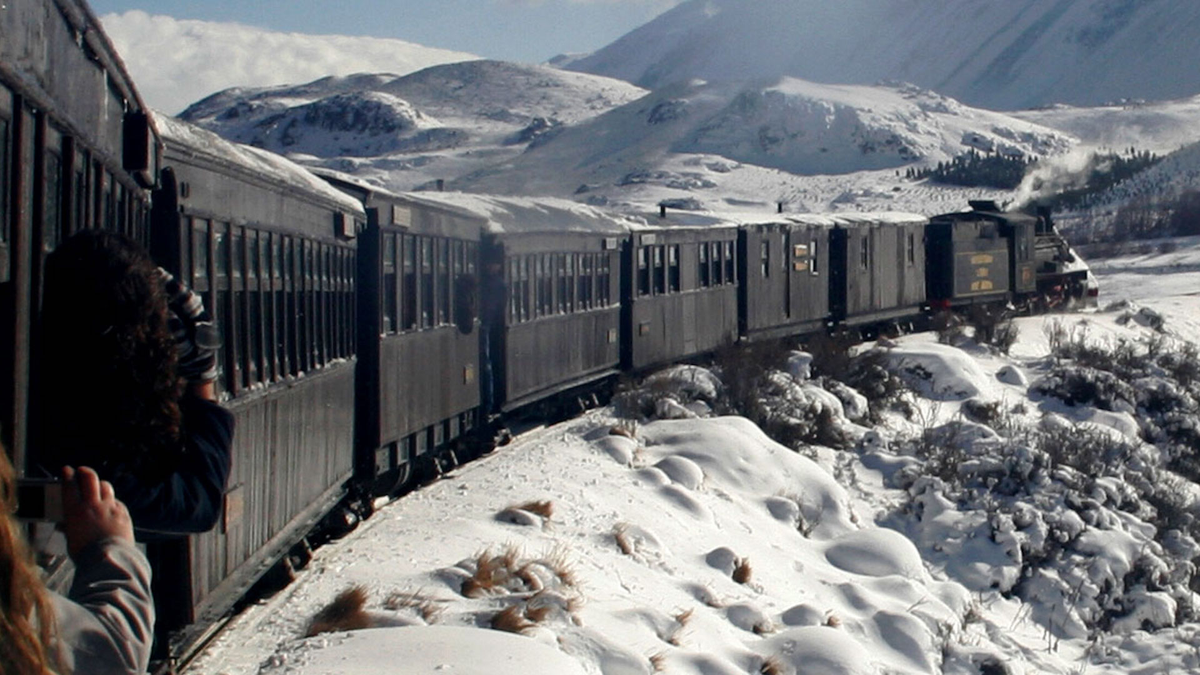 Conoc C Mo Viaja En El Tren Patag Nico Inmerso En La Nieve Con