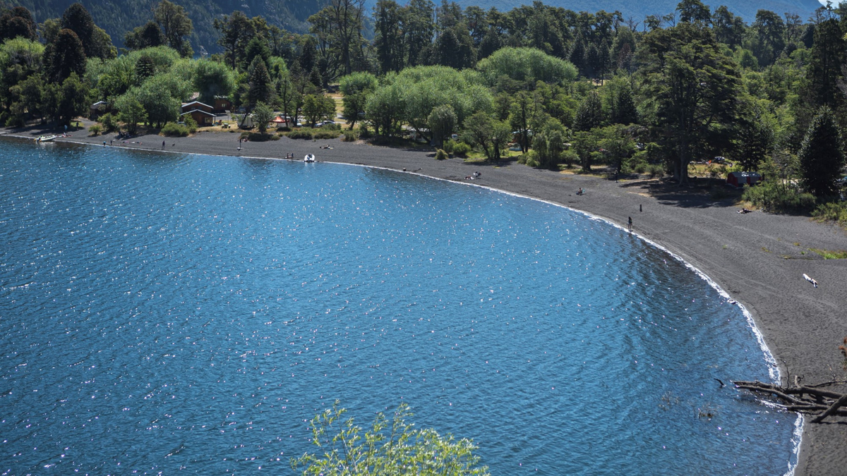 Parque Nacional Lanín campings completo en el verano