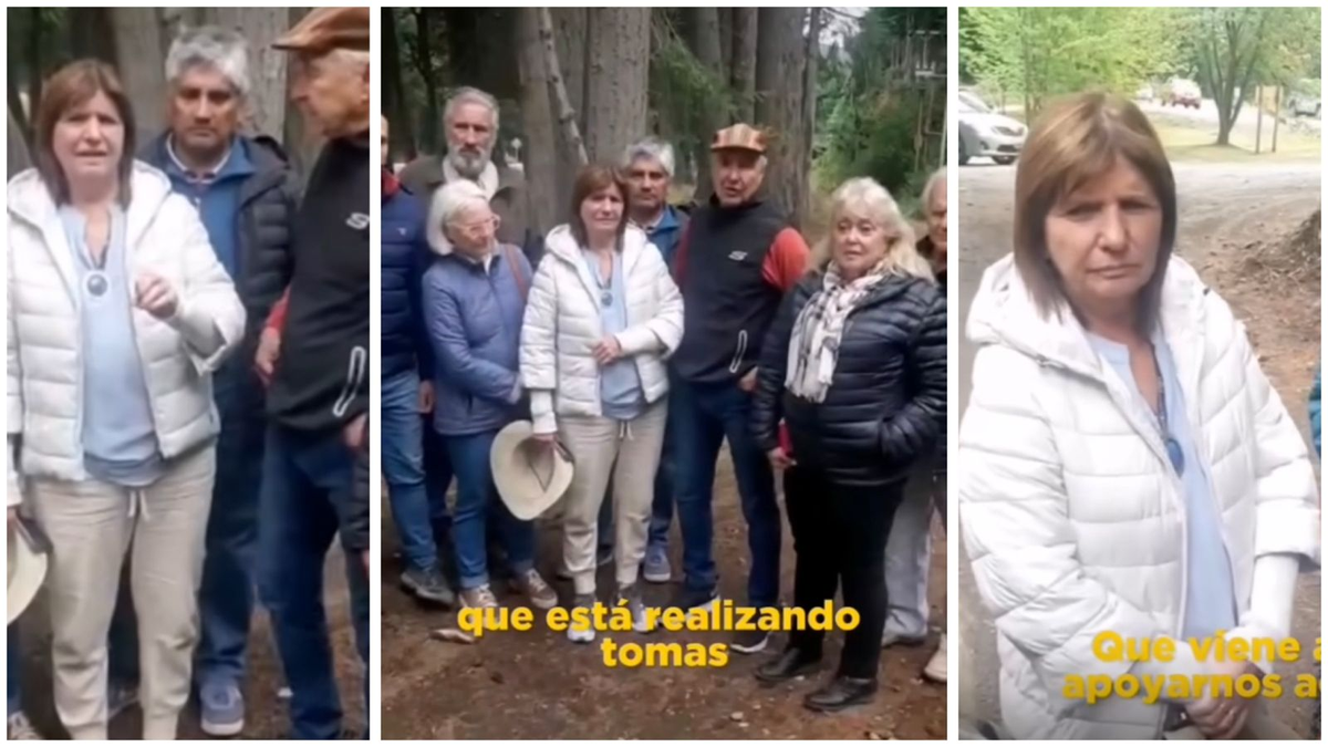 Mapuches: Patricia Bullrich comparó la situación con Villa Mascardi