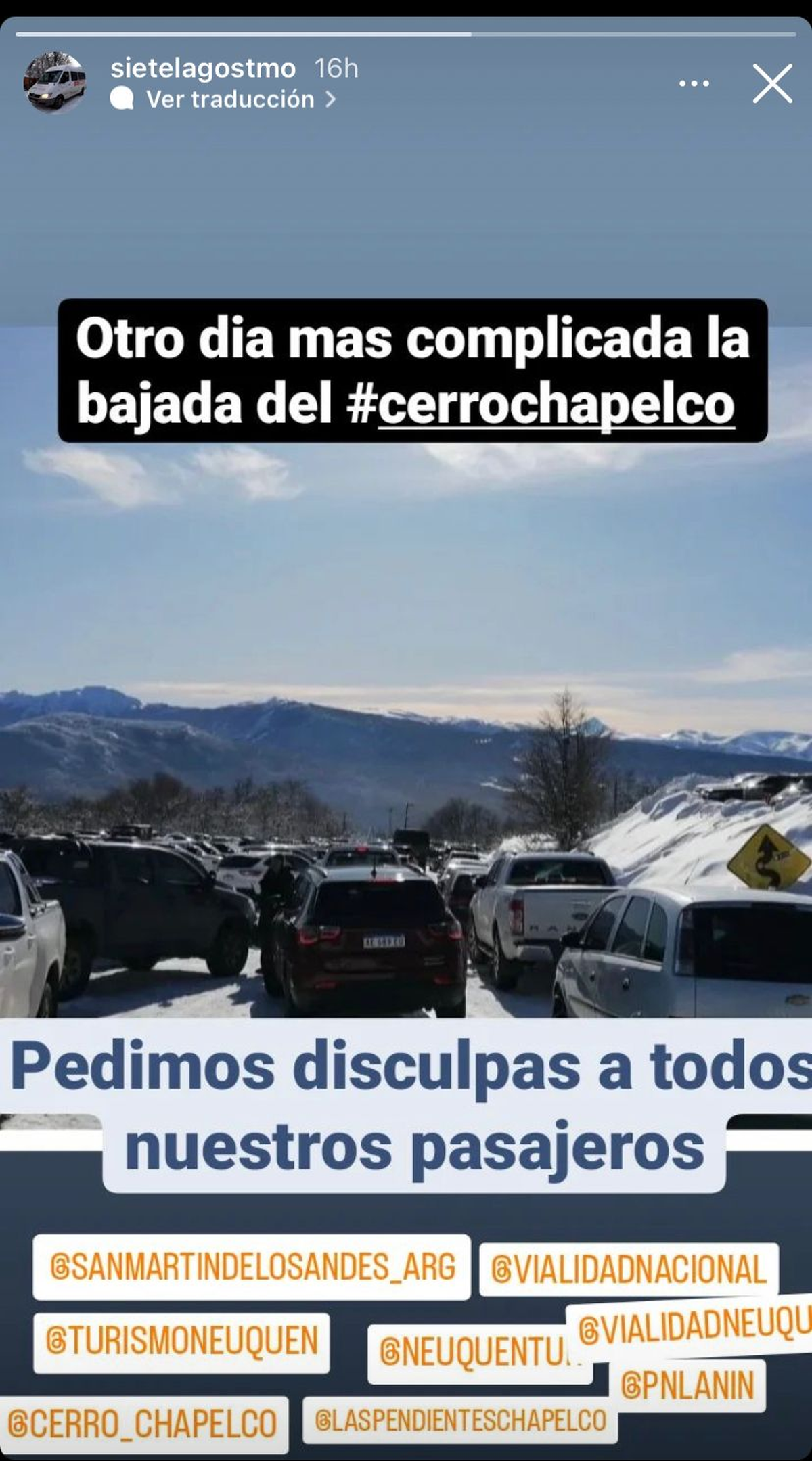 Chapelco: Empresas de traslados se sumaron al reclamo