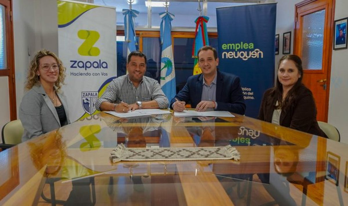 La ciudad de Zapala se incorpora al programa Emplea Neuquén