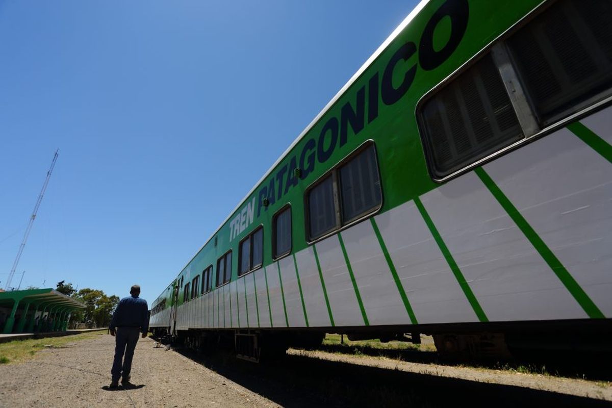 La clásica formación del Tren Patagónico incorporó  más vagones