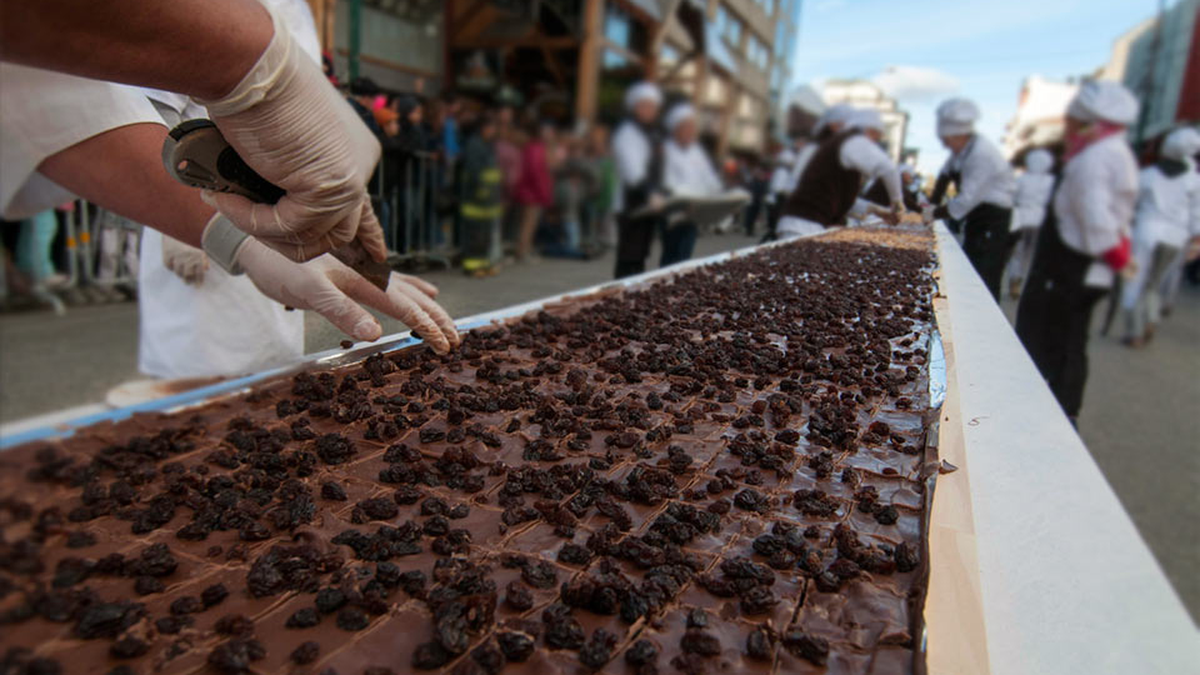 Bariloche: harán la barra de chocolate más larga del mundo