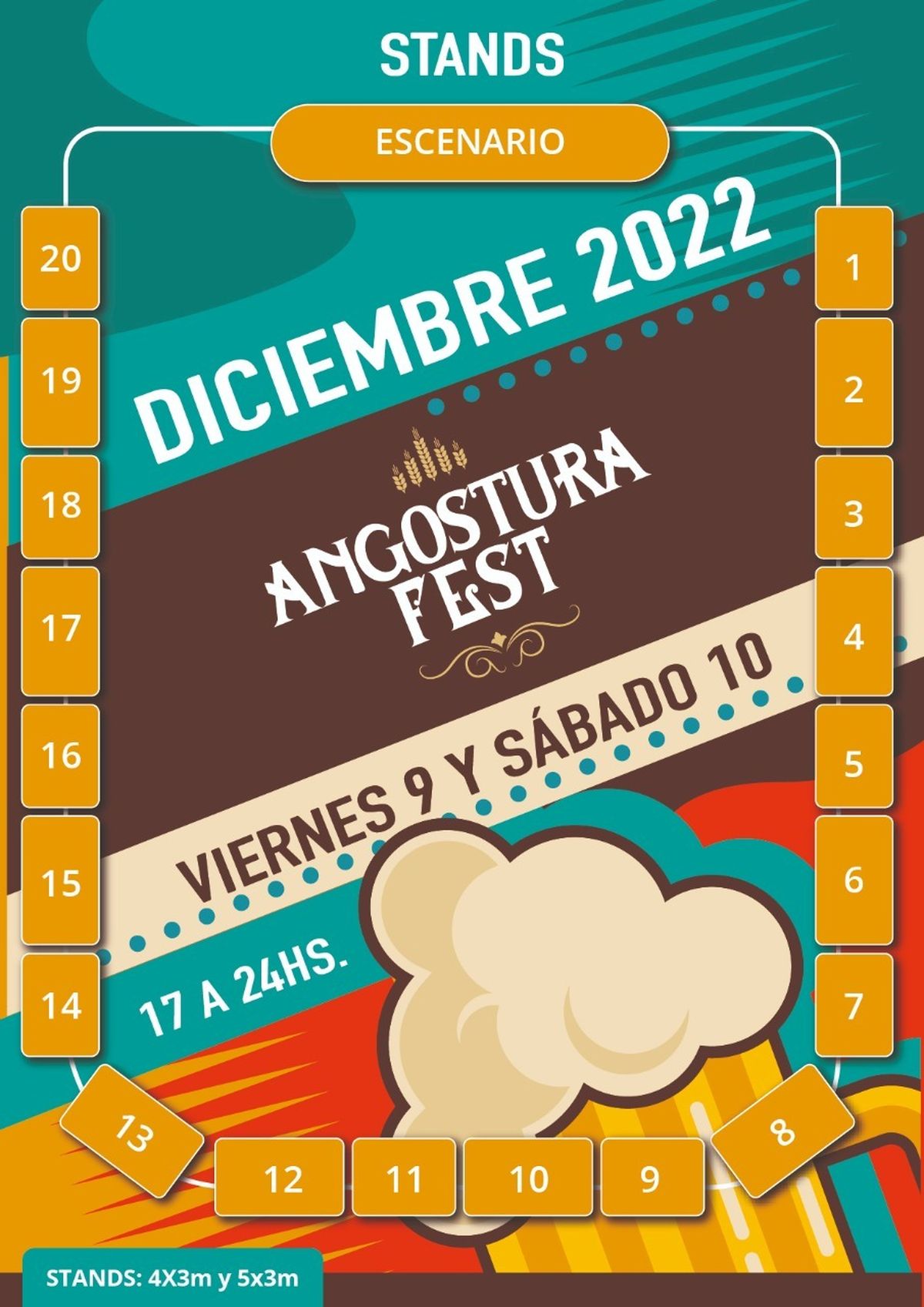 Plano de Angostura Fest 2022.
