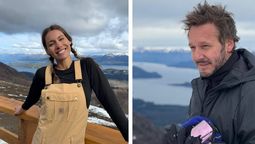 altText(Pampita y Benjamín Vicuña de vacaciones en Villa La Angostura: todos los detalles del sorpresivo viaje)}