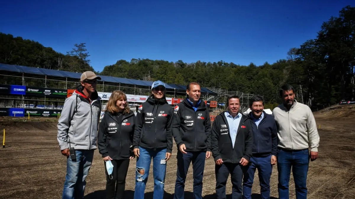 Edición pasada del MXGP en Villa La Angostura.