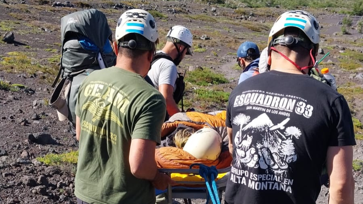 Parque Nacional Lanín: rescate de una persona de 60 años