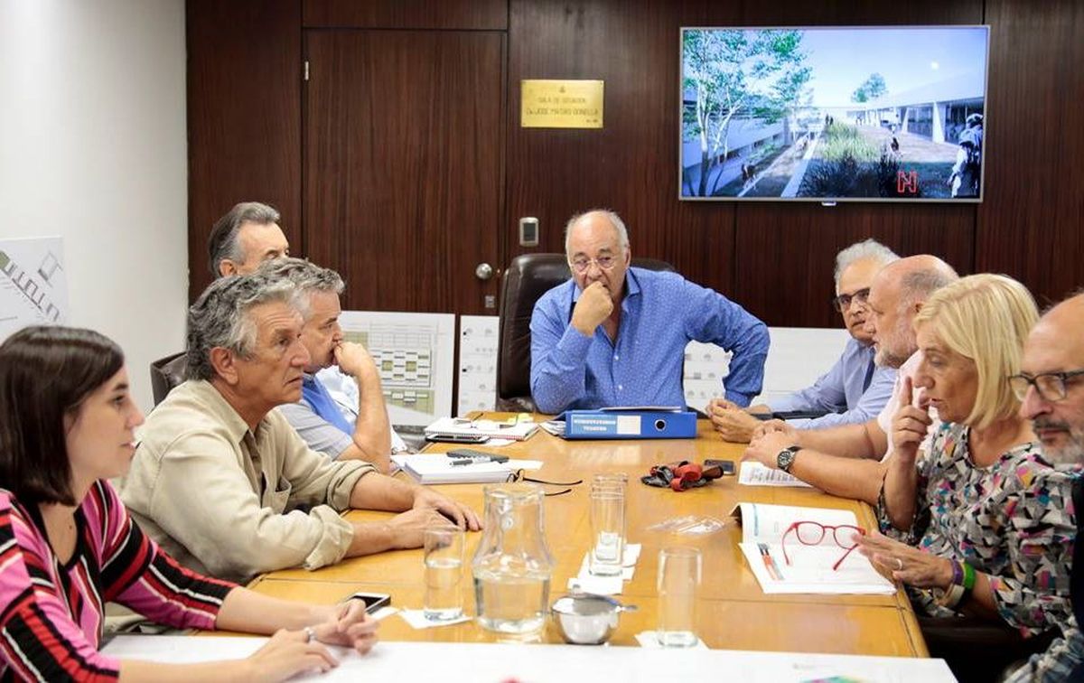 Se reunieron referentes del proyecto del hospital Norpatagónico