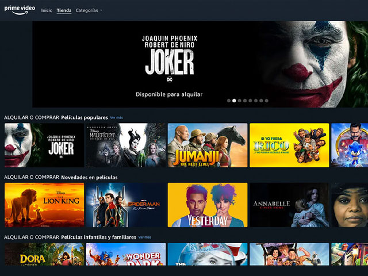 Catalogo peliculas amazon prime on sale