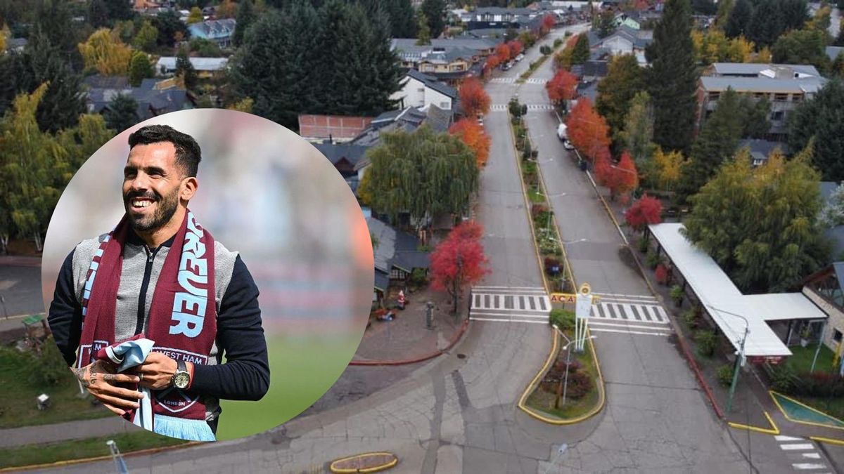 Angostura: el futbolista Carlos Tévez visitó la localidad