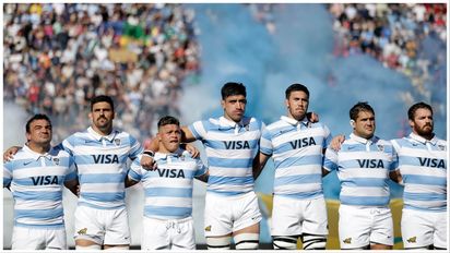 Mundial de Rugby Los Pumas presentaron nuevas camisetas