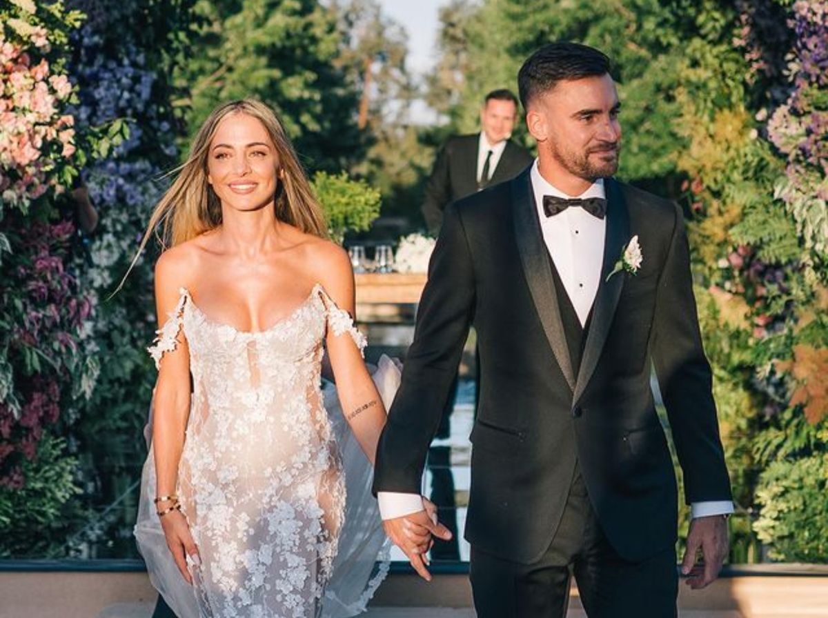 Caro Calvagni y Nicolás Tagliafico.