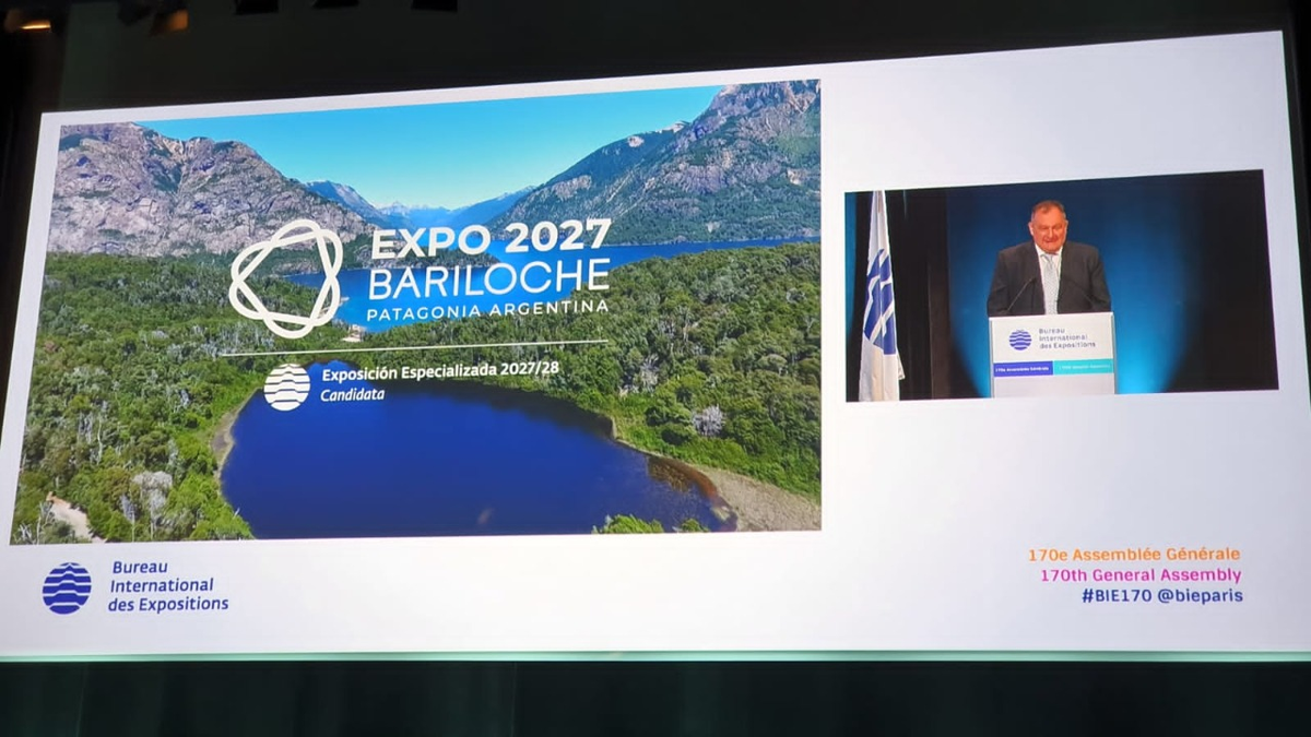 Propusieron oficialmente a San Carlos de Bariloche como sede en 2027 de la Expo Especializada.