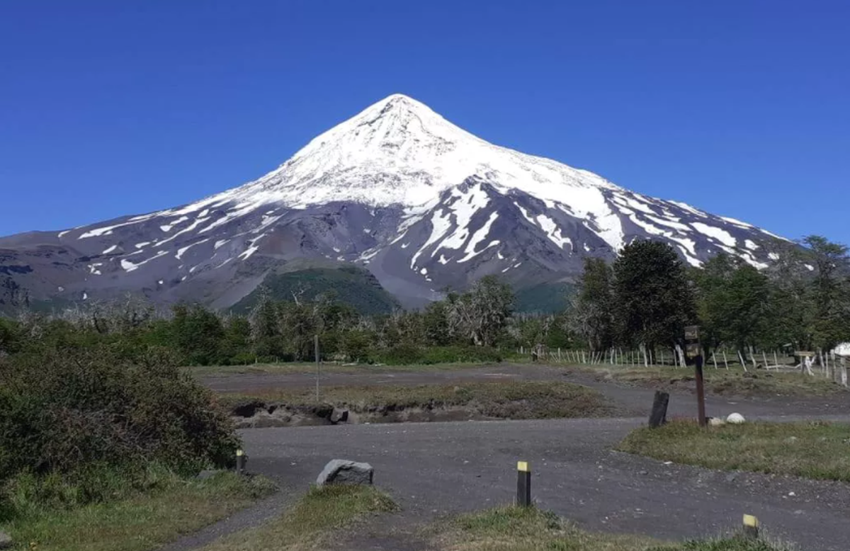 Volcán Lanín: aún no pudieron sacar el cuerpo del fallecido
