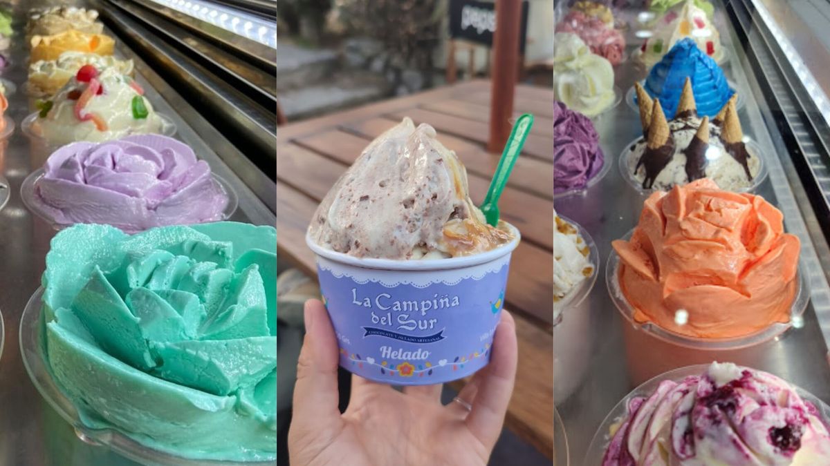 Villa La Angostura: una heladería con sabores únicos