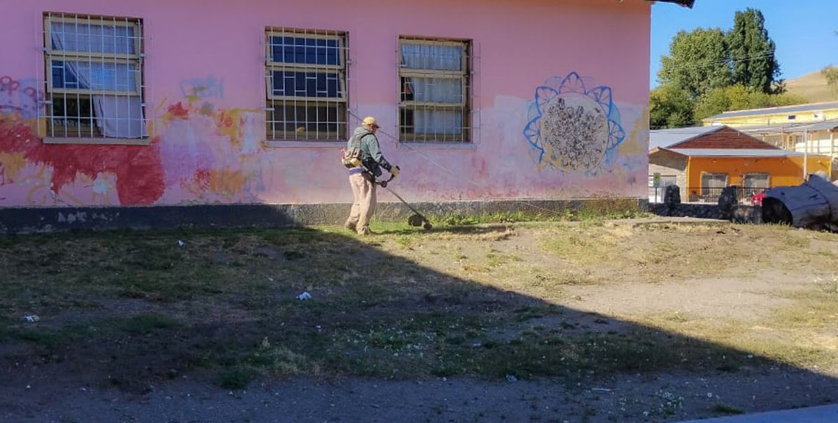 Junín de los Andes: culminaron los trabajos en la Escuela 7.