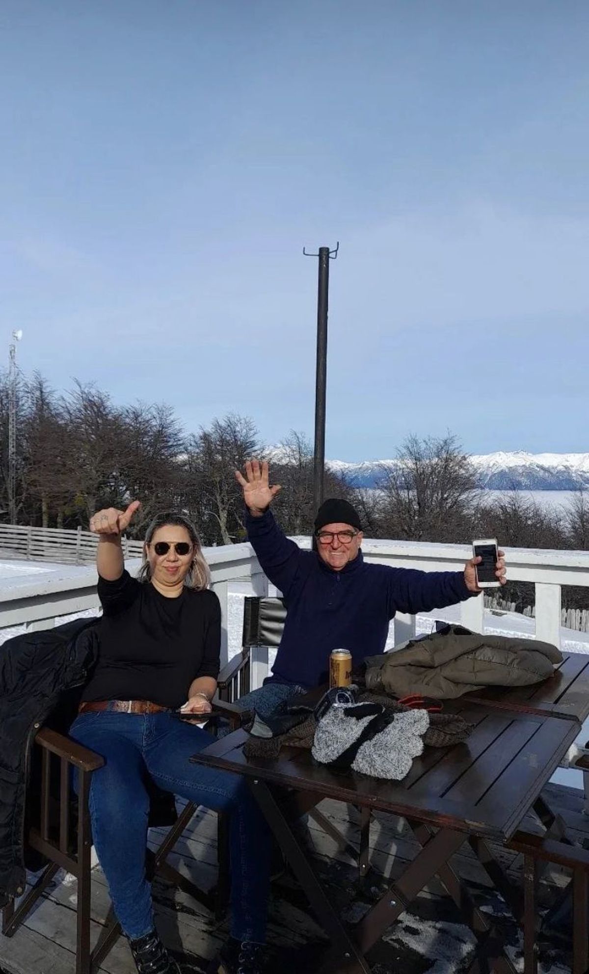 Cerro Bayo recibió turistas este fin de semana (Foto: @tronador)
