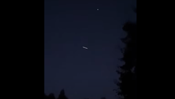 ¿Un OVNI en Villa La Angostura? El video que generó dudas en las redes sociales