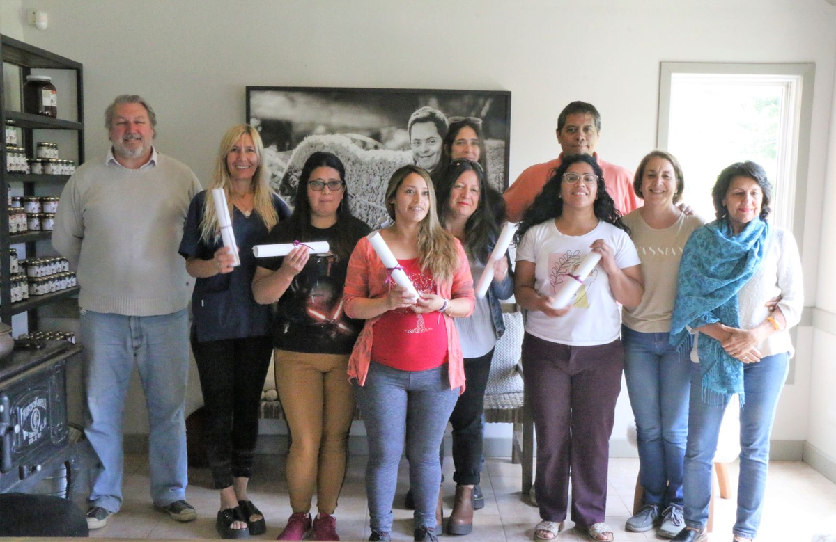 Neuquén: se capacitaron para asistir personas con discapacidad
