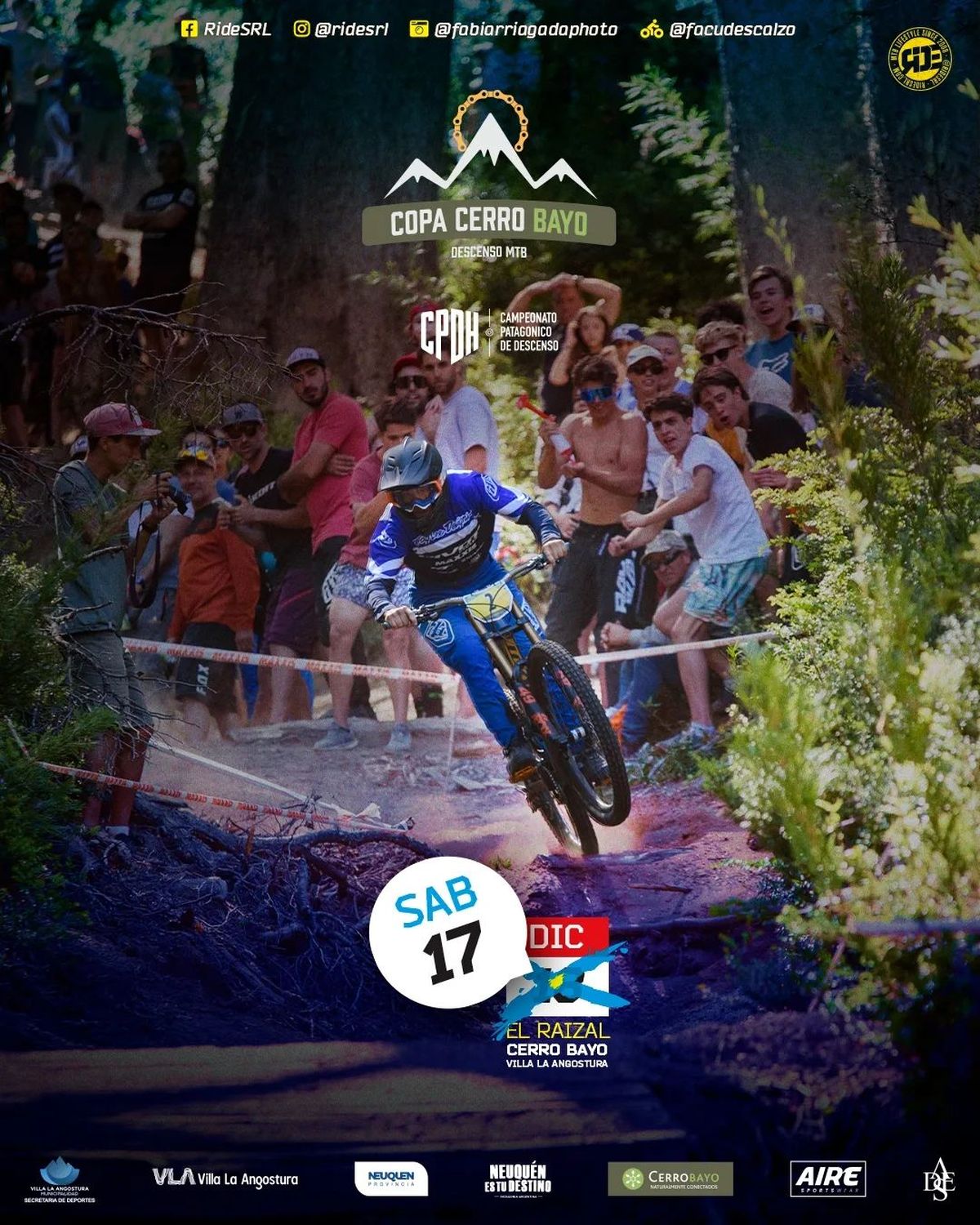 Campeonato Patagónico de Descenso en Cerro Bayo, Villa La Angostura.