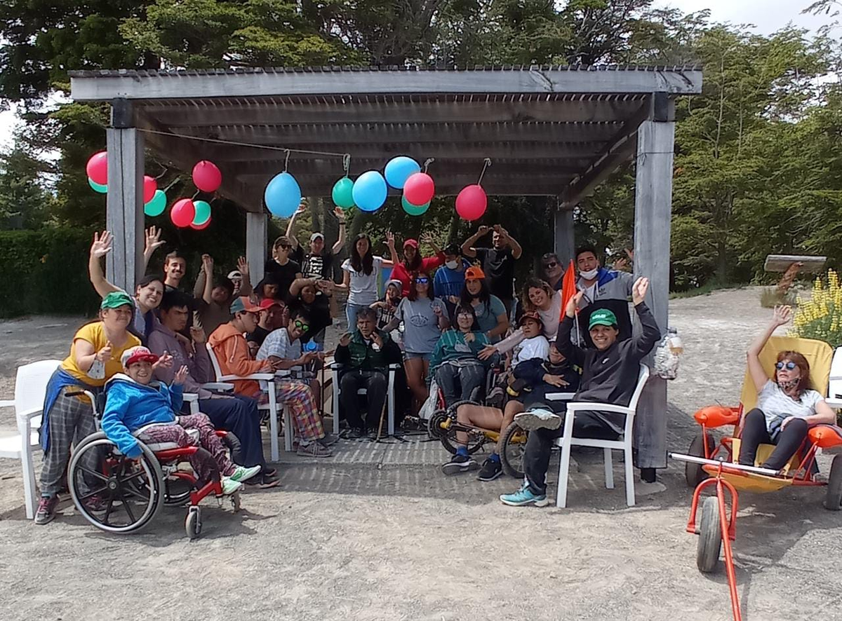 Villa La Angostura: jornada por la discapacidad