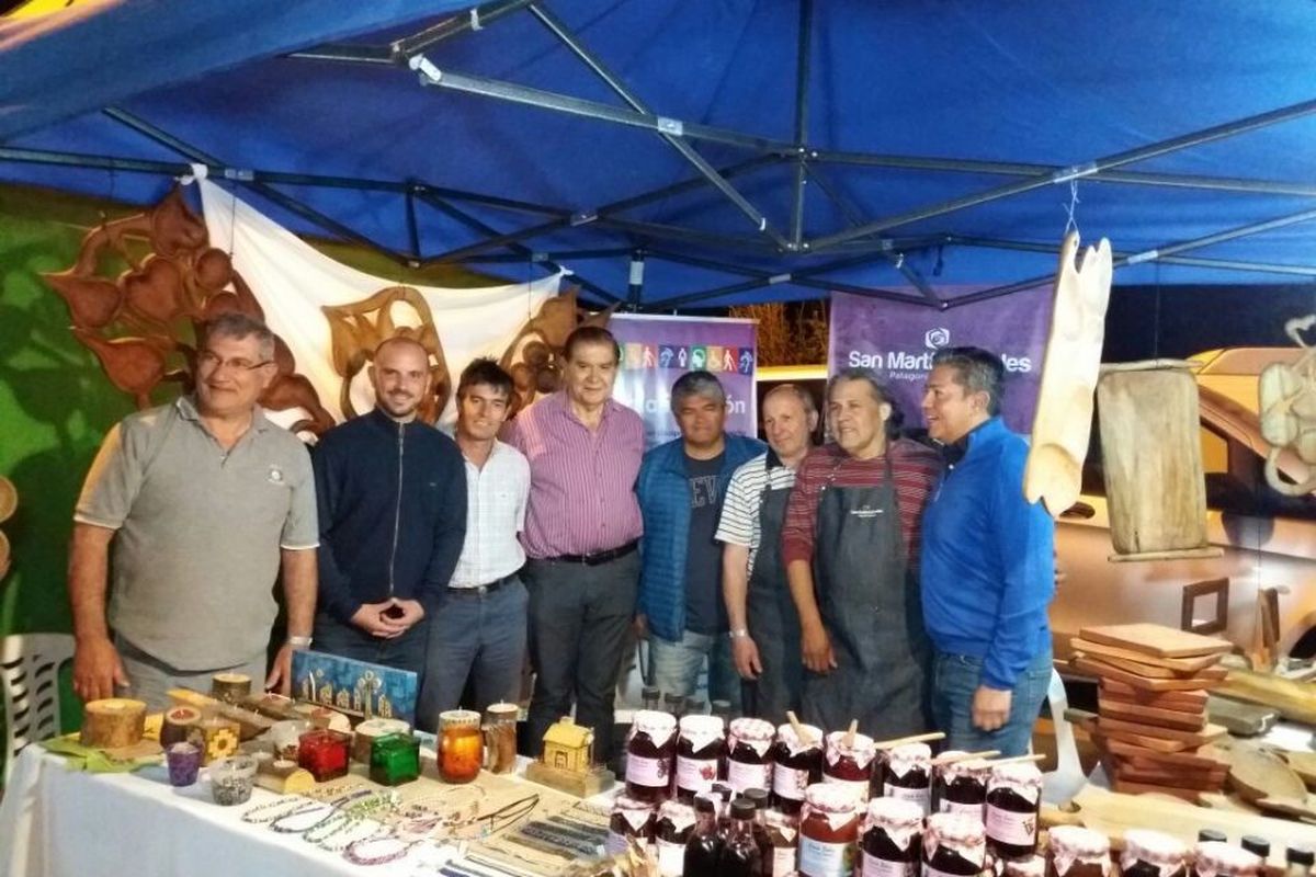 Productores y emprendedores de San Martín presentes en Huinganco