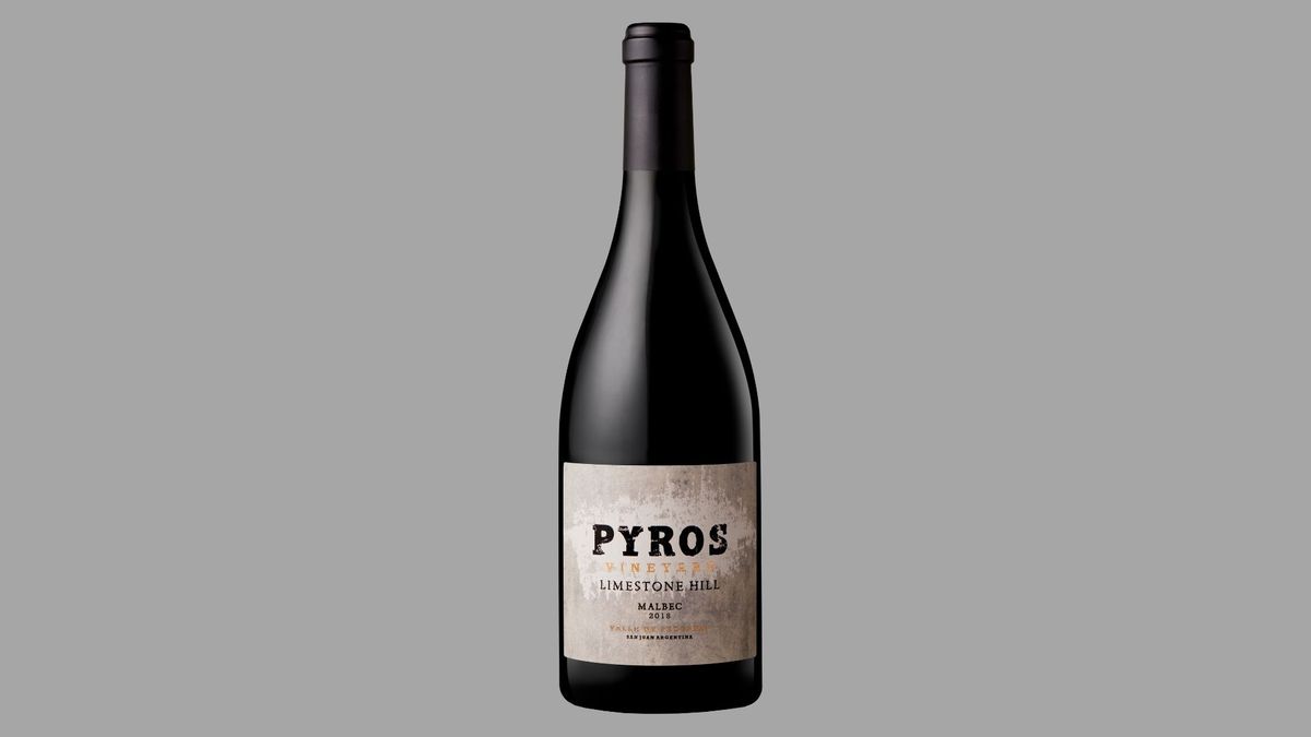 Pyros Limestone Hill Malbec 2018, mejor vino de Argentina