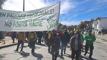 San Martín: Trabajadores del Lanín se movilizan en reclamo por los despidos anunciados