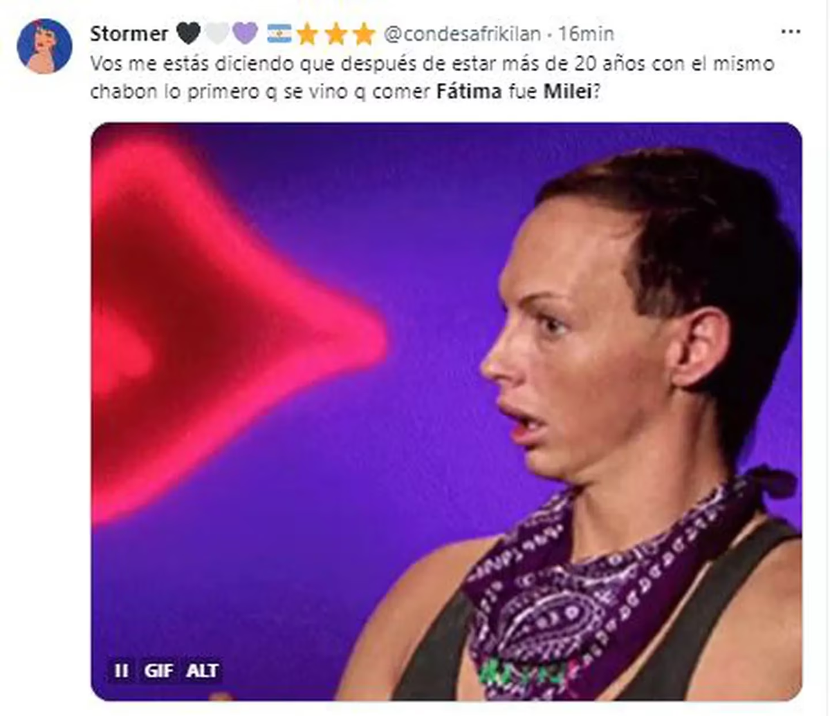 Javier Milei, de novio con Fátima Flórez: los memes