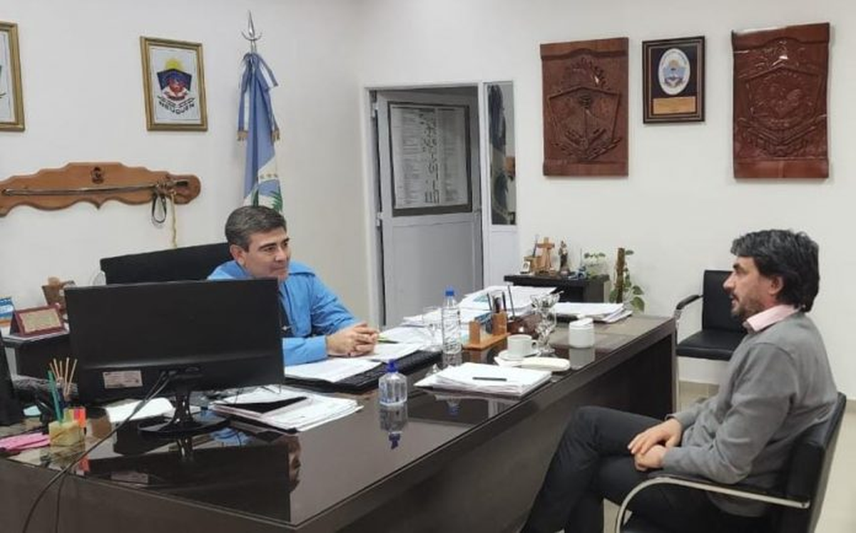 Seguridad: Saloniti se reunió con el Jefe de la Policía
