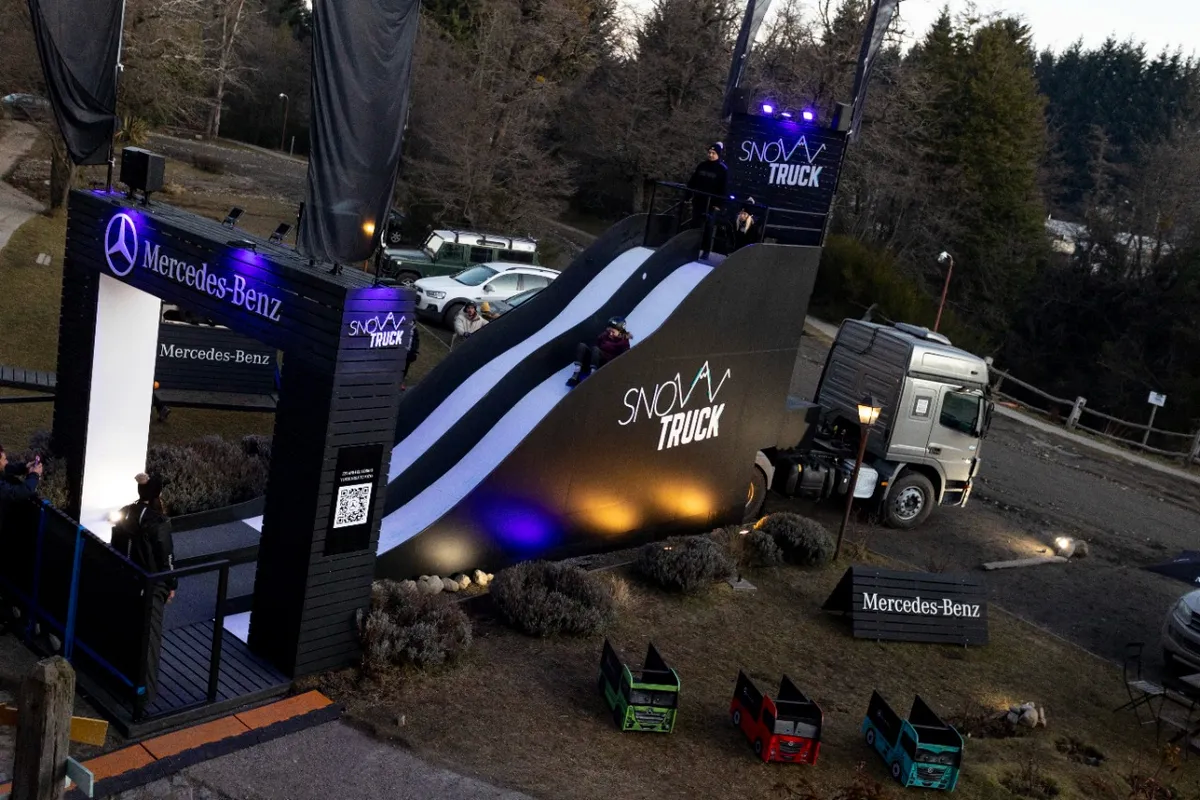 Angostura: Snow Truck, la pista gigante de culipatín